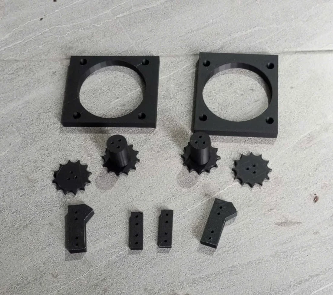 Bộ chi tiết nhựa theo bản vẽ do Khởi Minh trực tiếp in 3D